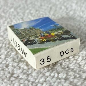 5/$35 Vintage Horse And Carriage Tiny Jigsaw Puzzle 35 Pieces